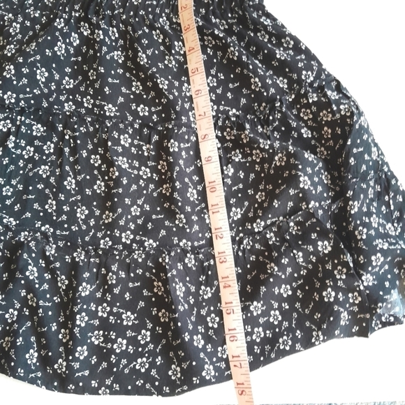 2/$35 Sale FUN flirty Mini Skirt Ruffled Tiered style EUC Sz S - Picture 5 of 8